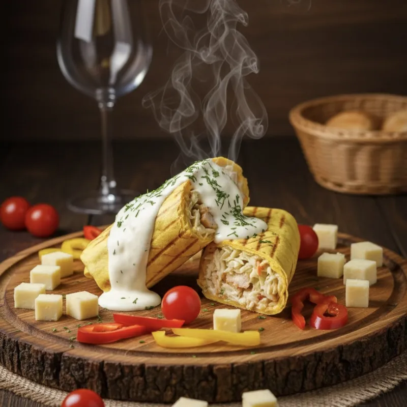 Creamy Cheese Kebab