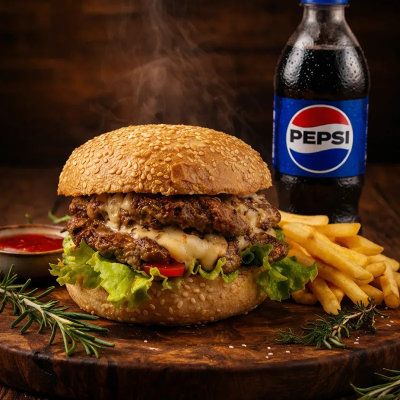 Meniu Burger Dublu