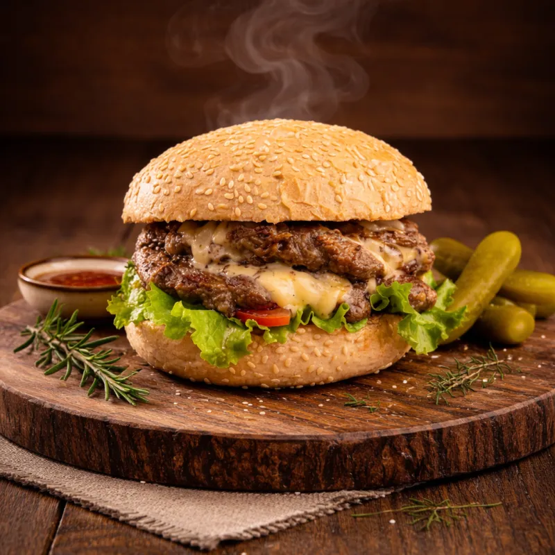 Burger dublu